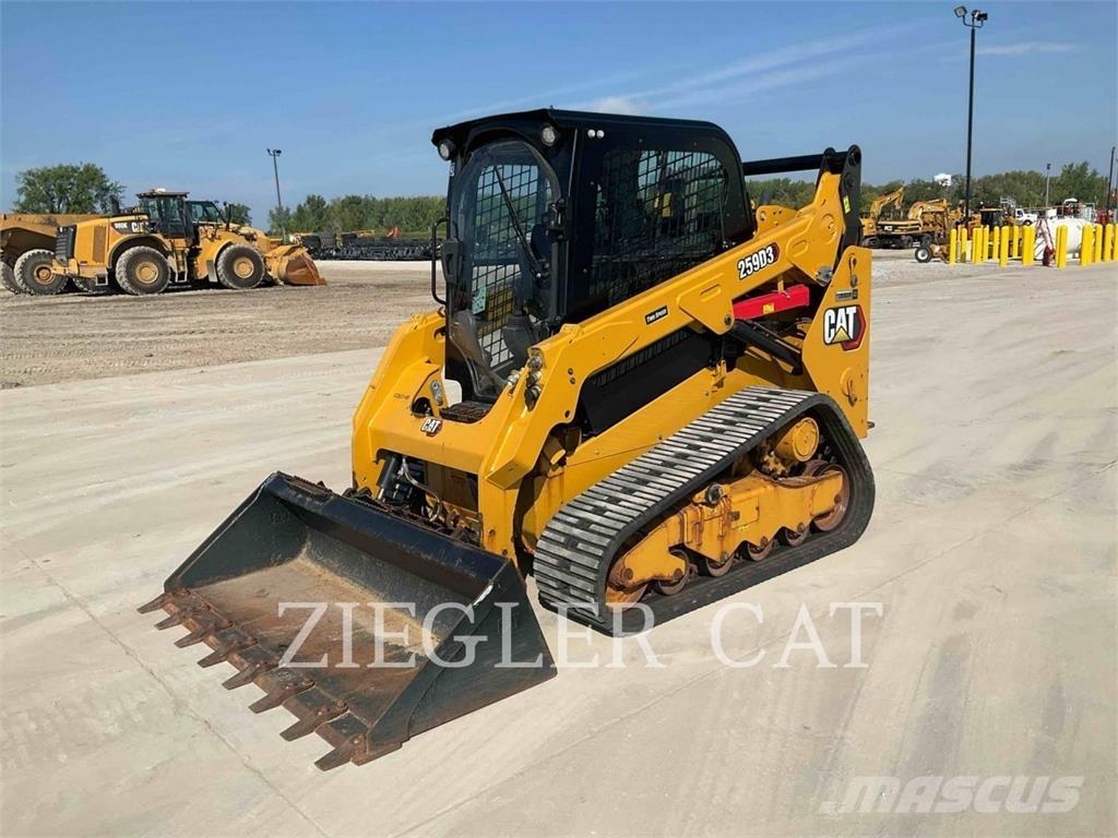 CAT 259D3 Vikšriniai krautuvai