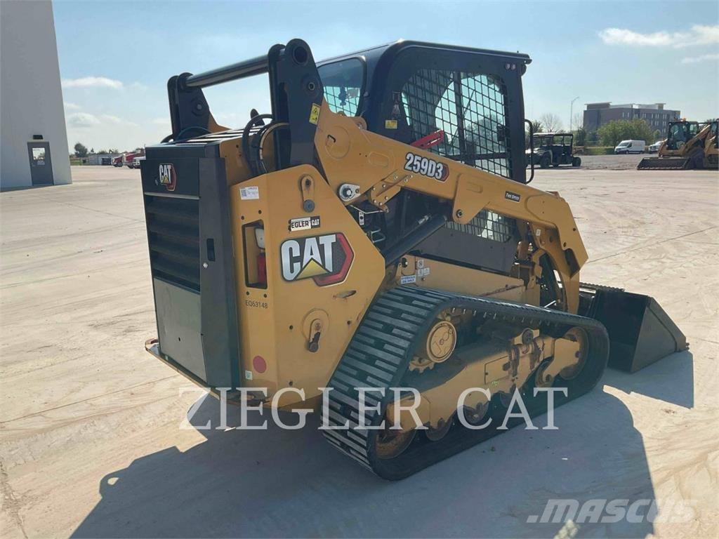 CAT 259D3 Vikšriniai krautuvai