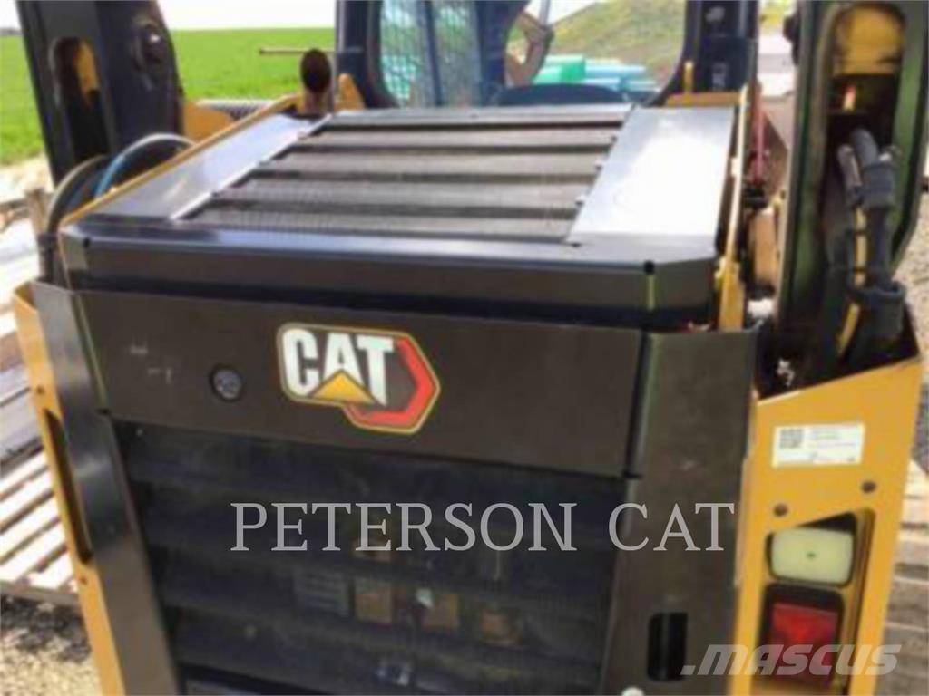 CAT 259D3 Krautuvai su šoniniu pasukimu