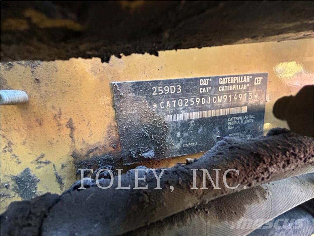 CAT 259D3 Vikšriniai krautuvai