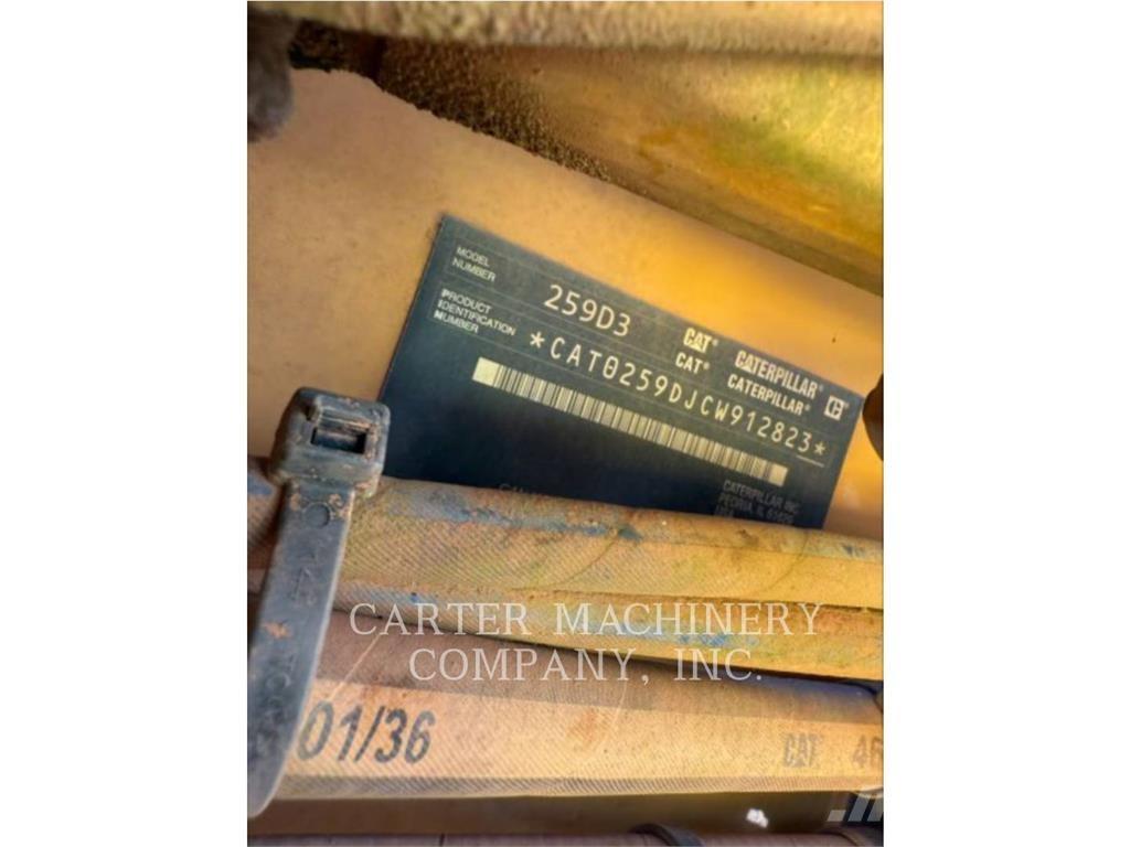 CAT 259D3 Vikšriniai krautuvai