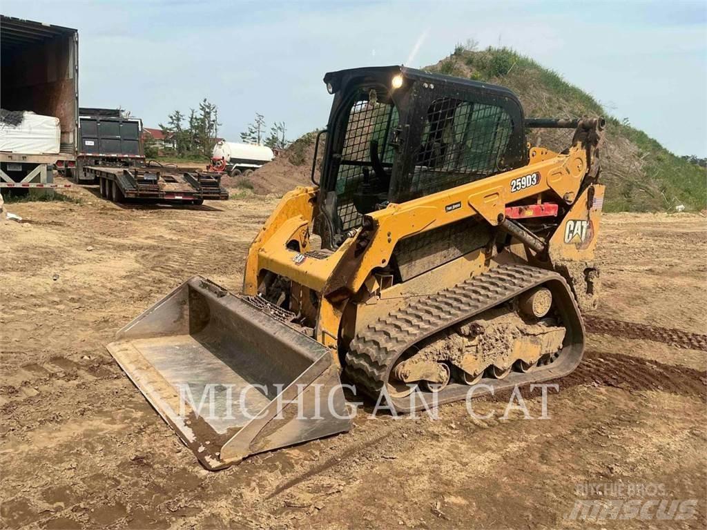 CAT 259D3 AQ Krautuvai su šoniniu pasukimu