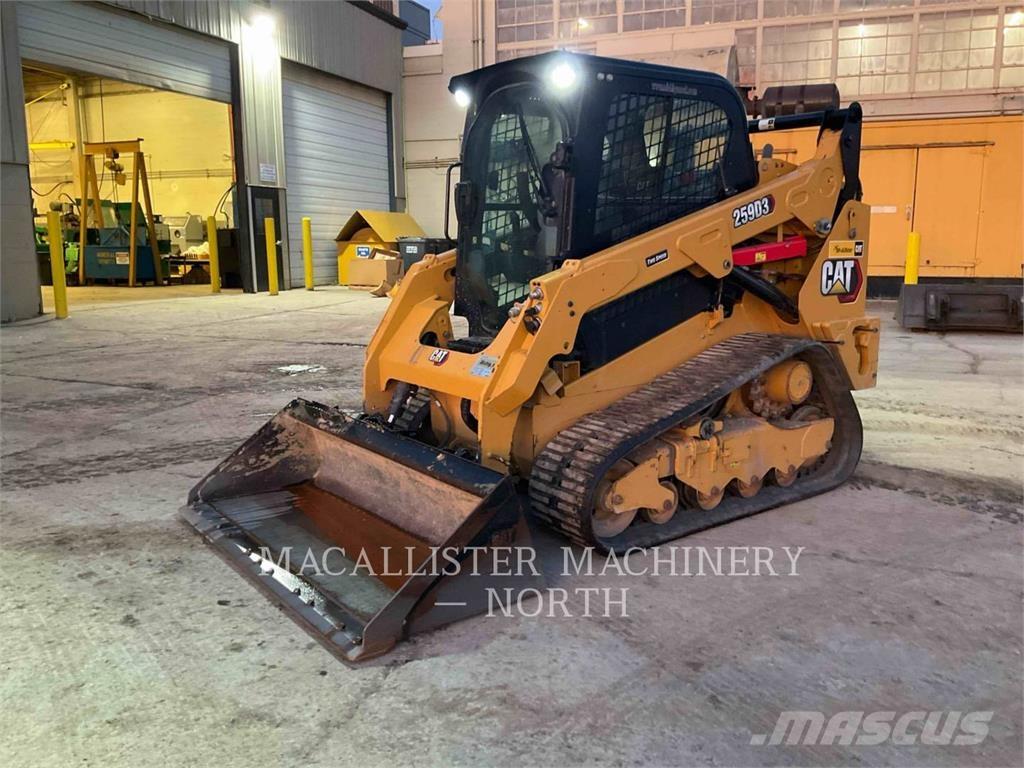 CAT 259D3 AQB Krautuvai su šoniniu pasukimu