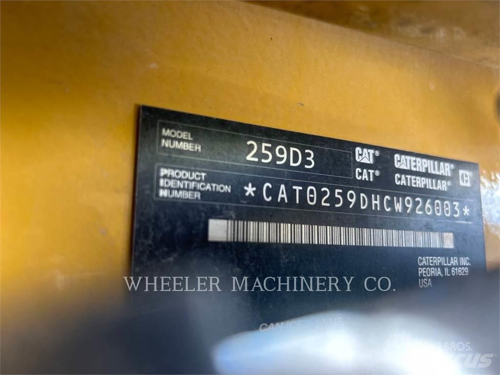 CAT 259D3 C3H2 Vikšriniai krautuvai