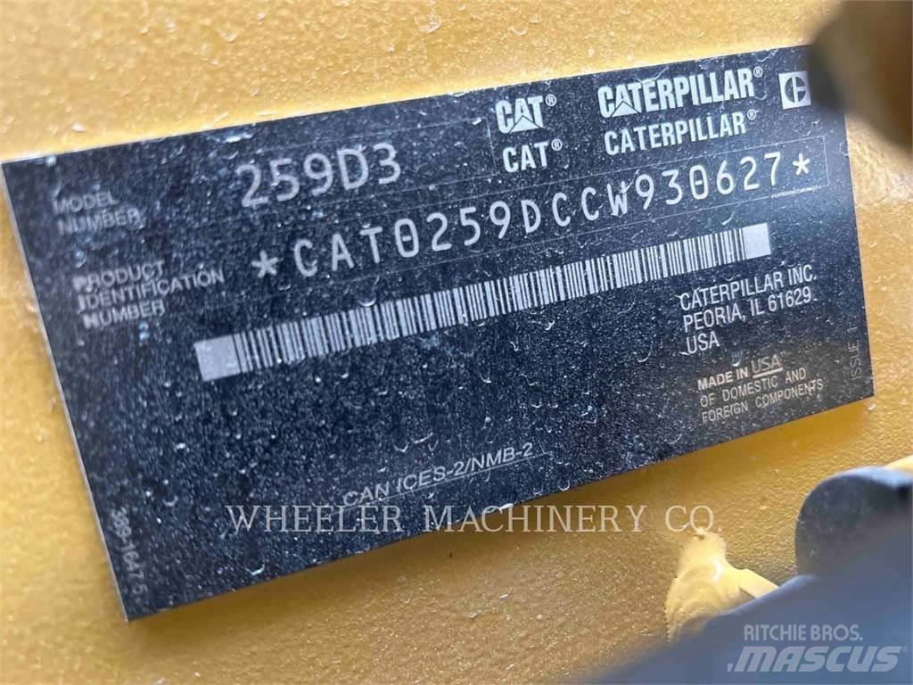 CAT 259D3 C3H2 Vikšriniai krautuvai