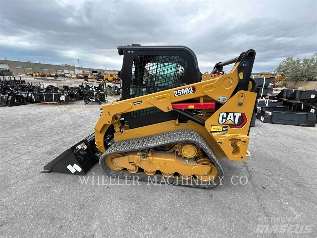 CAT 259D3 C3H2 Vikšriniai krautuvai