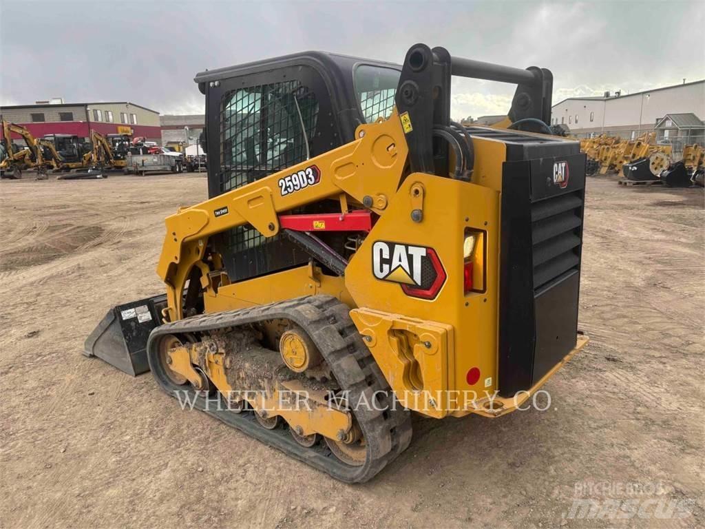 CAT 259D3 C3H2 Vikšriniai krautuvai