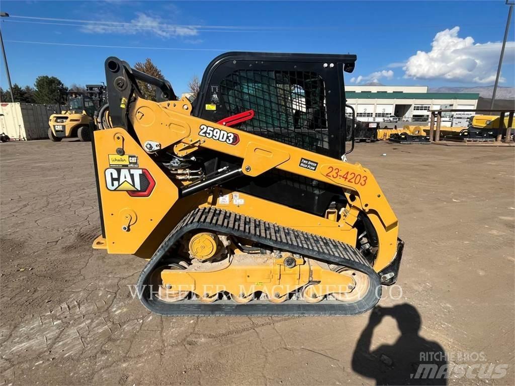 CAT 259D3 C3HF Vikšriniai krautuvai