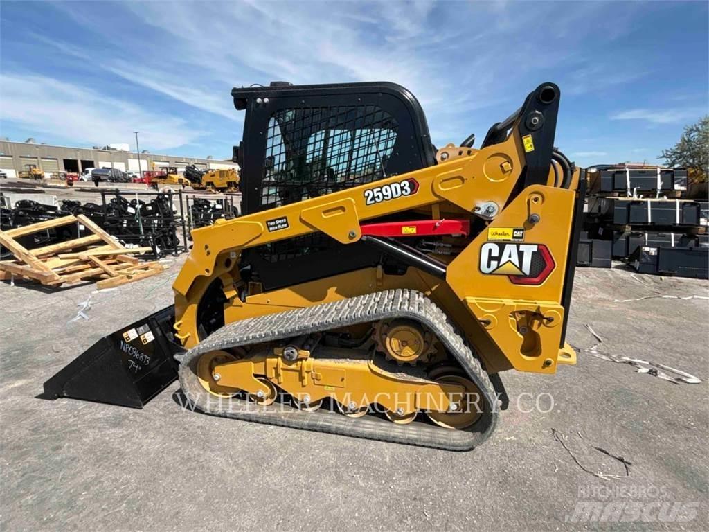 CAT 259D3 C3HF Vikšriniai krautuvai
