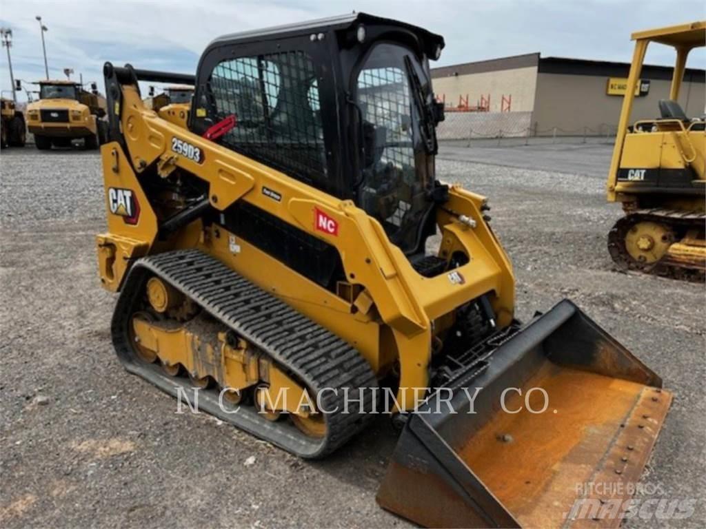 CAT 259D3 H2CB Krautuvai su šoniniu pasukimu