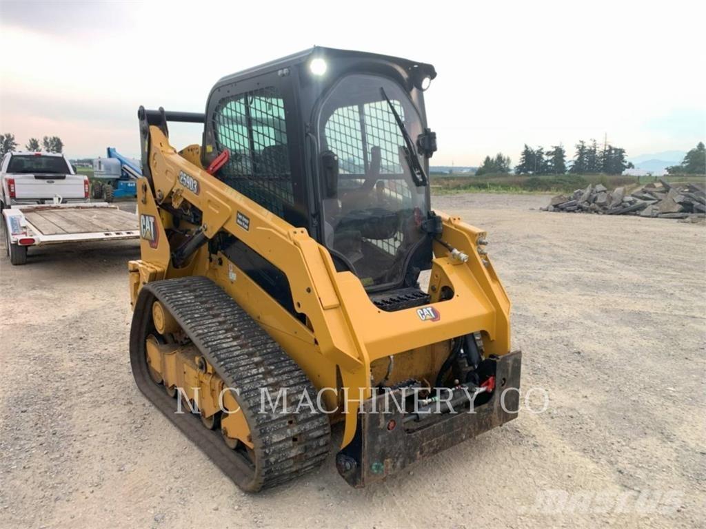 CAT 259D3 H3CB Krautuvai su šoniniu pasukimu