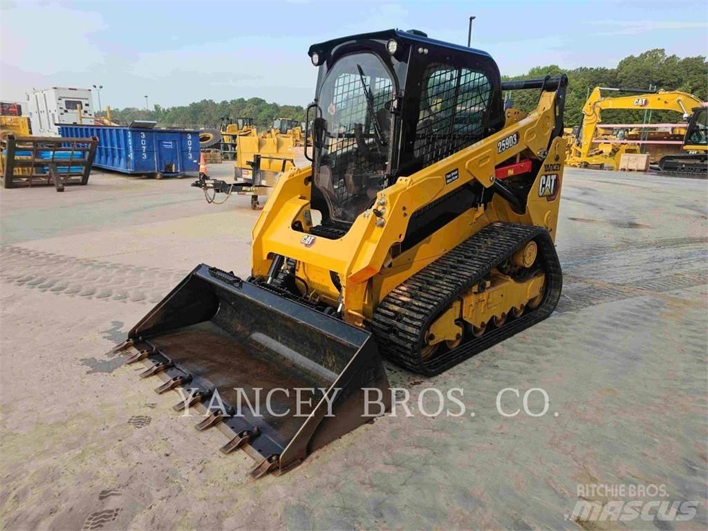 CAT 259D3 HF Krautuvai su šoniniu pasukimu