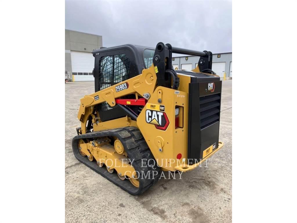 CAT 259D3HF2C Krautuvai su šoniniu pasukimu