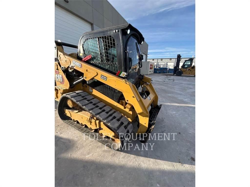 CAT 259D3HF2C Krautuvai su šoniniu pasukimu