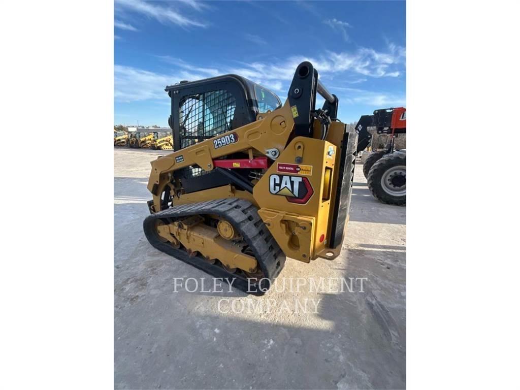 CAT 259D3HF2C Krautuvai su šoniniu pasukimu