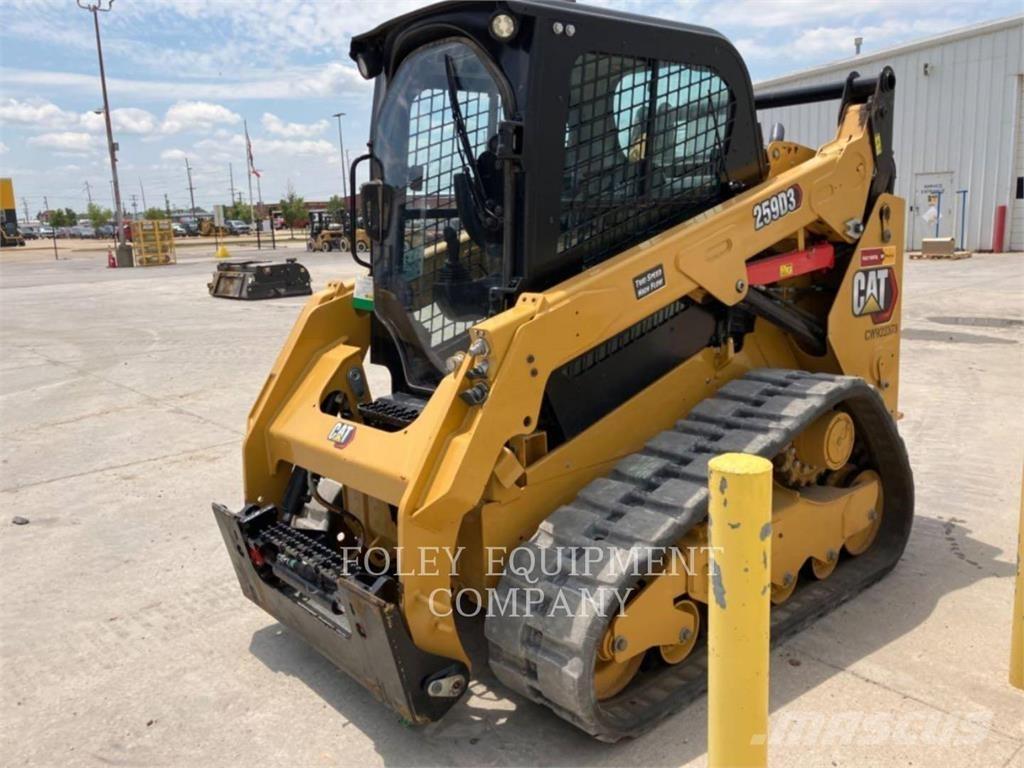CAT 259D3HF2C Krautuvai su šoniniu pasukimu