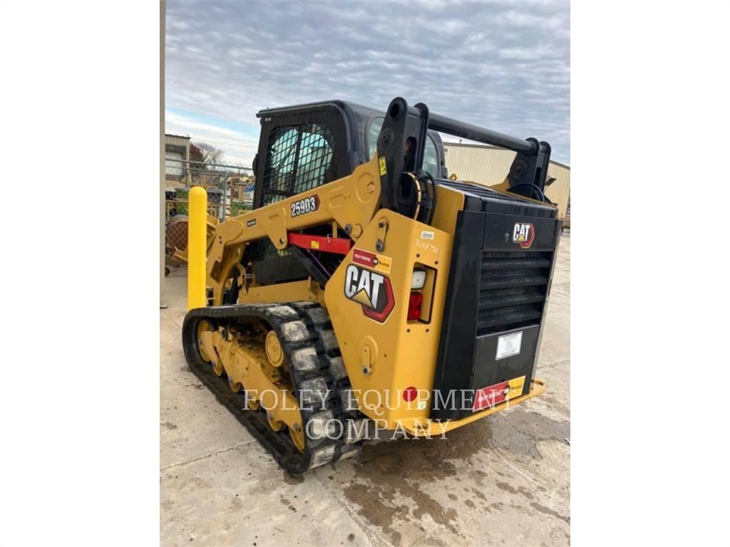 CAT 259D3STD2C Krautuvai su šoniniu pasukimu