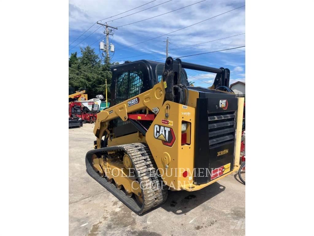 CAT 259D3STD2C Krautuvai su šoniniu pasukimu