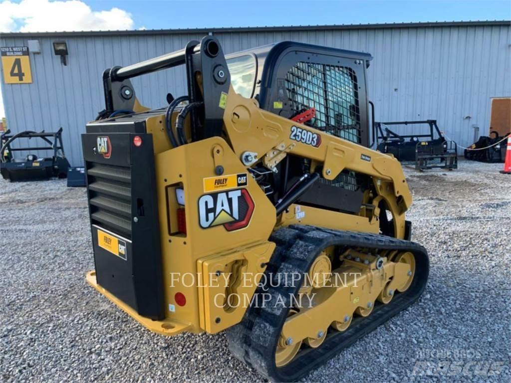CAT 259D3STD2C Krautuvai su šoniniu pasukimu