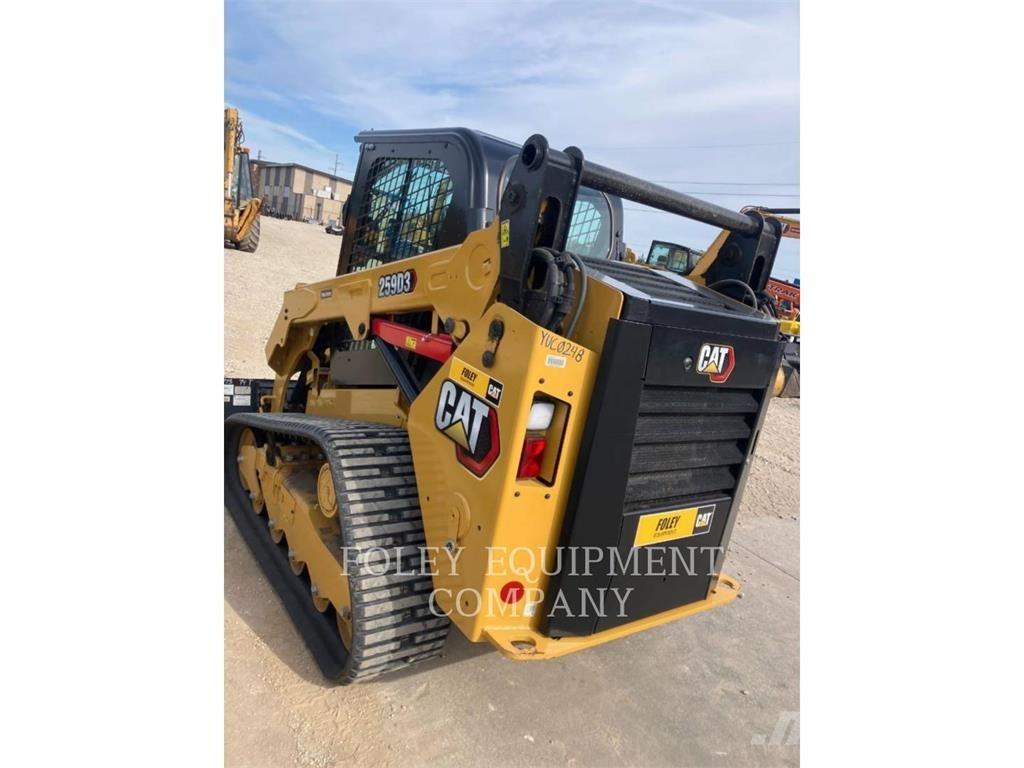 CAT 259D3STD2C Krautuvai su šoniniu pasukimu