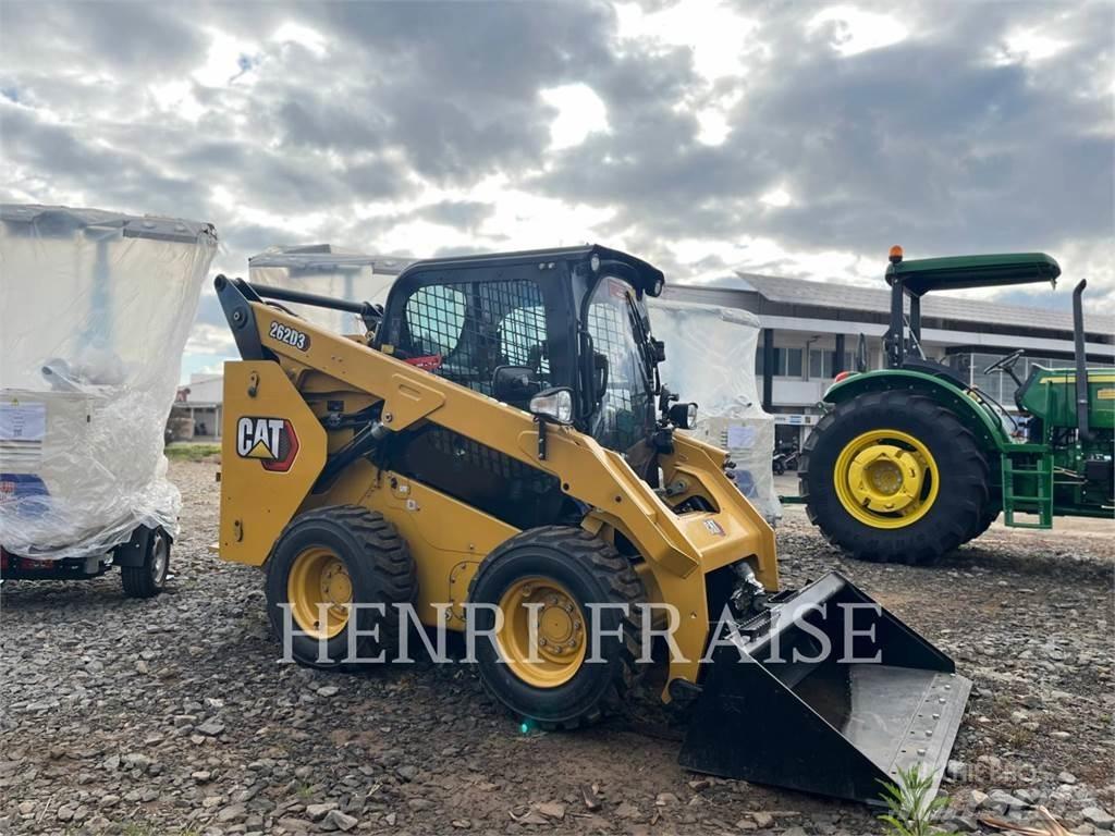 CAT 262 D Krautuvai su šoniniu pasukimu