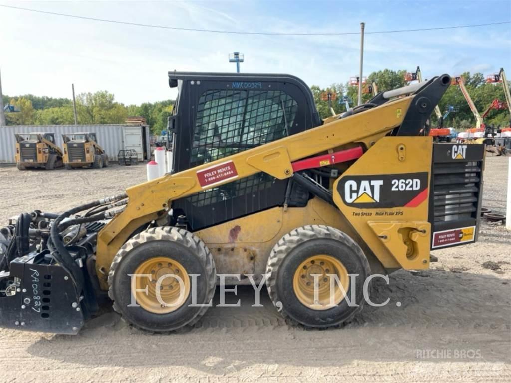 CAT 262D Krautuvai su šoniniu pasukimu