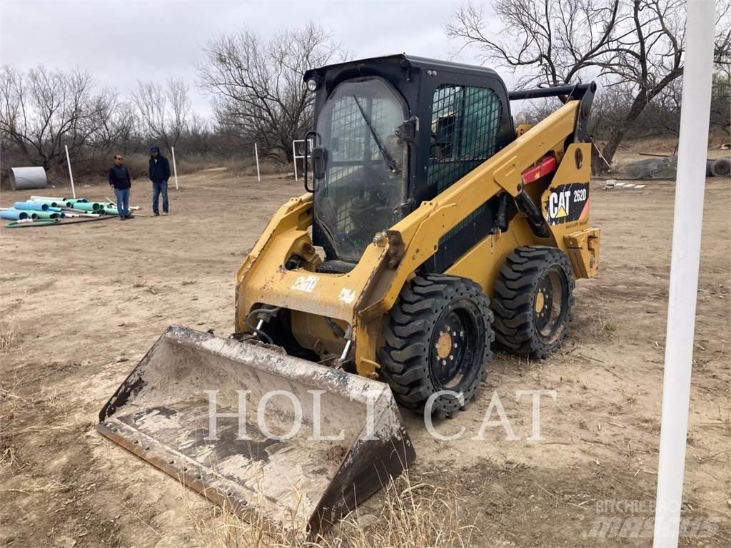 CAT 262D Krautuvai su šoniniu pasukimu