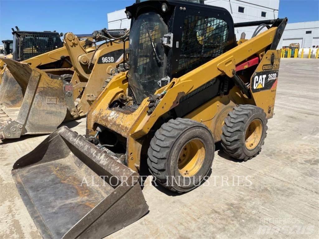 CAT 262D Krautuvai su šoniniu pasukimu