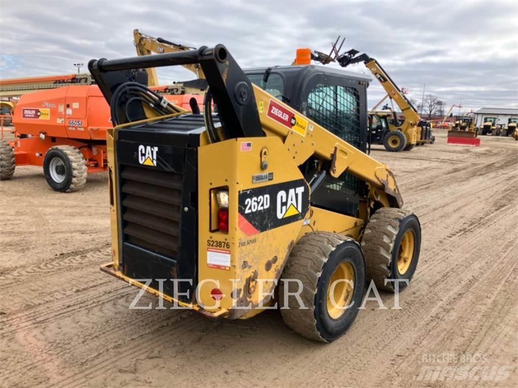 CAT 262D Krautuvai su šoniniu pasukimu