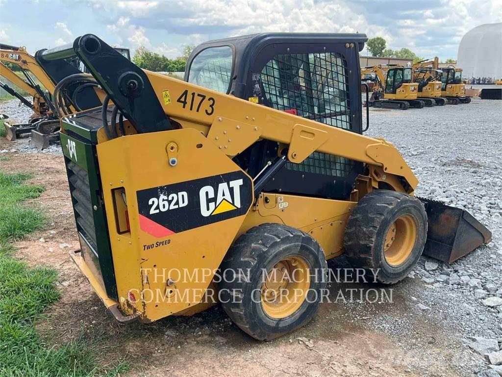 CAT 262D Krautuvai su šoniniu pasukimu