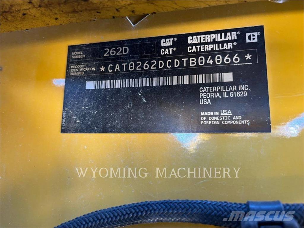 CAT 262D Krautuvai su šoniniu pasukimu