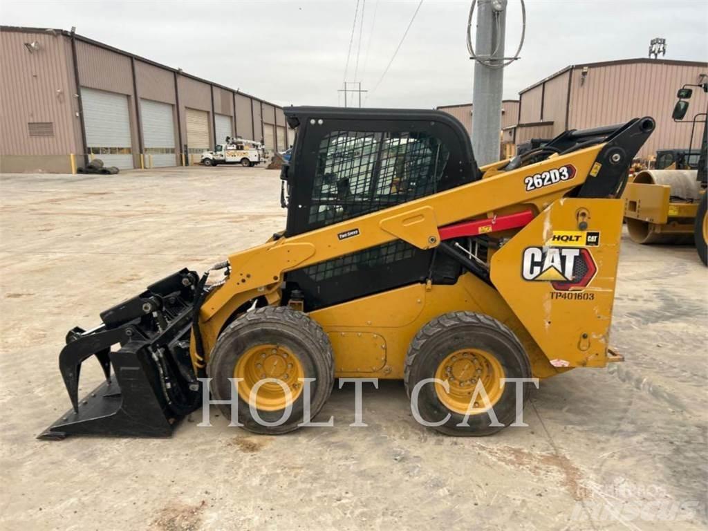 CAT 262D CAB Naudoti ratiniai krautuvai