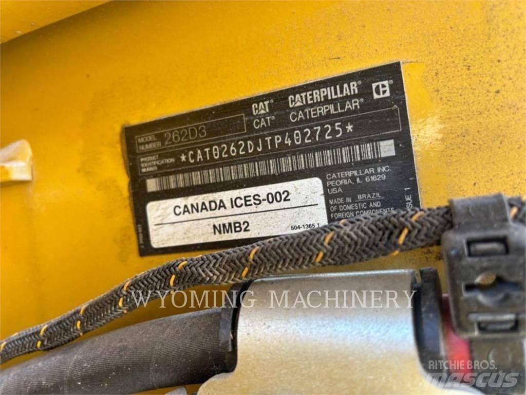 CAT 262D3 Krautuvai su šoniniu pasukimu