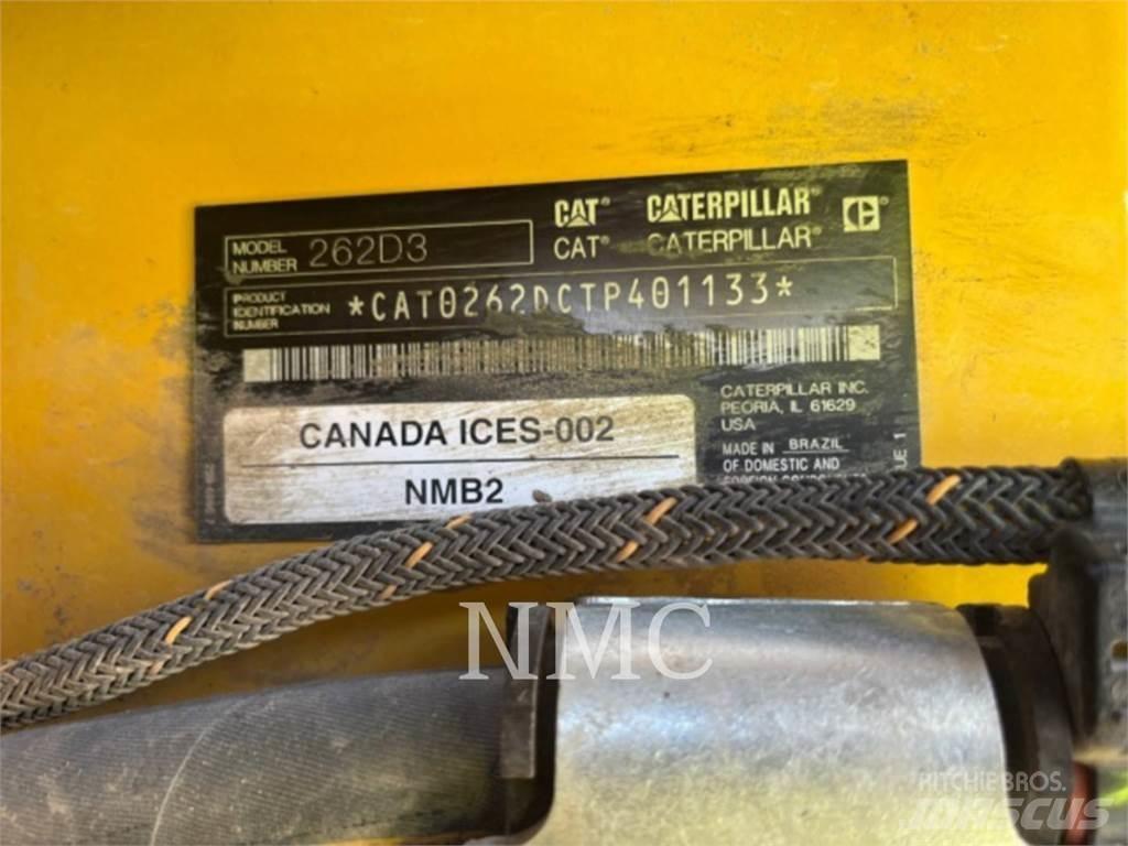 CAT 262D3 Krautuvai su šoniniu pasukimu