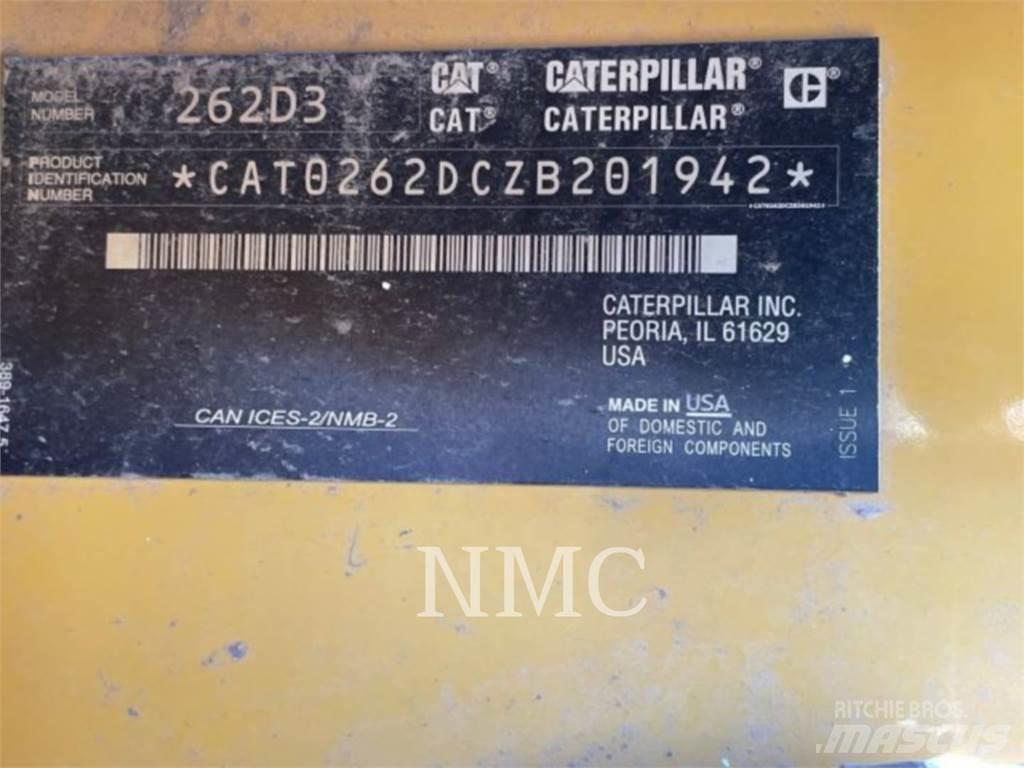 CAT 262D3 Krautuvai su šoniniu pasukimu