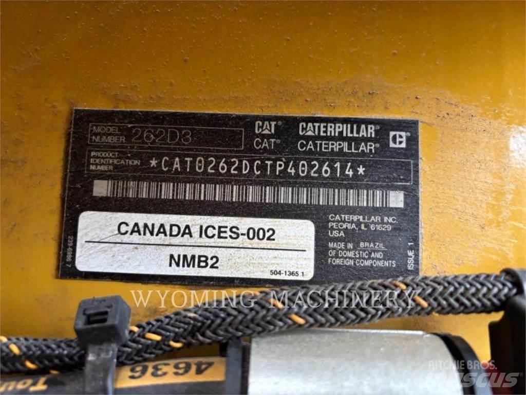 CAT 262D3 Krautuvai su šoniniu pasukimu