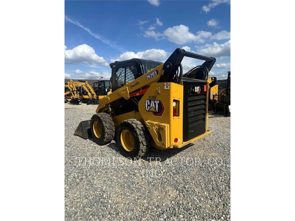 CAT 262D3 Krautuvai su šoniniu pasukimu
