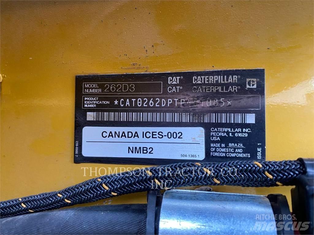 CAT 262D3 Krautuvai su šoniniu pasukimu
