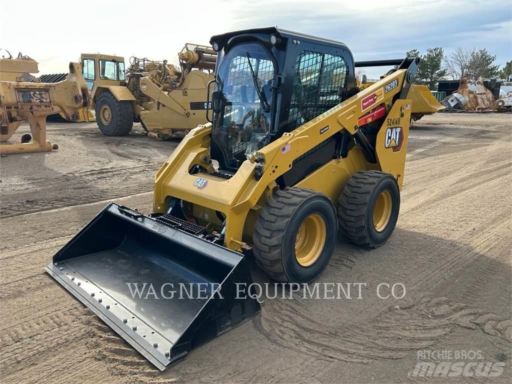 CAT 262D3 Krautuvai su šoniniu pasukimu