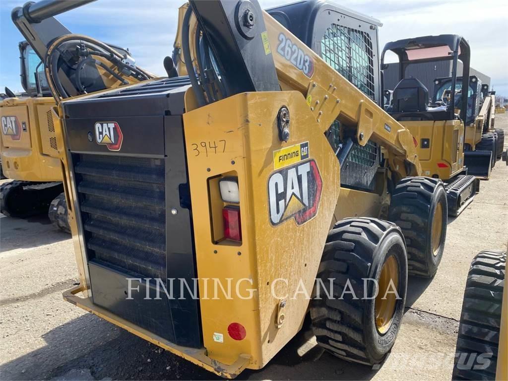 CAT 262D3 Krautuvai su šoniniu pasukimu