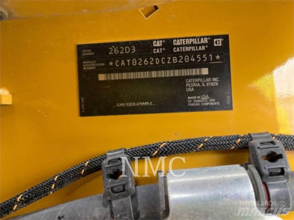 CAT 262D3 Krautuvai su šoniniu pasukimu
