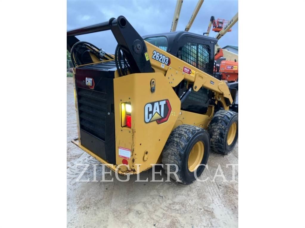 CAT 262D3 Krautuvai su šoniniu pasukimu