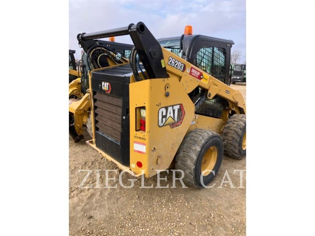 CAT 262D3 Krautuvai su šoniniu pasukimu