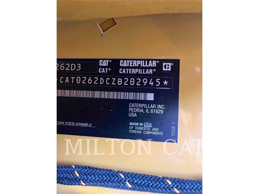 CAT 262D3 Krautuvai su šoniniu pasukimu