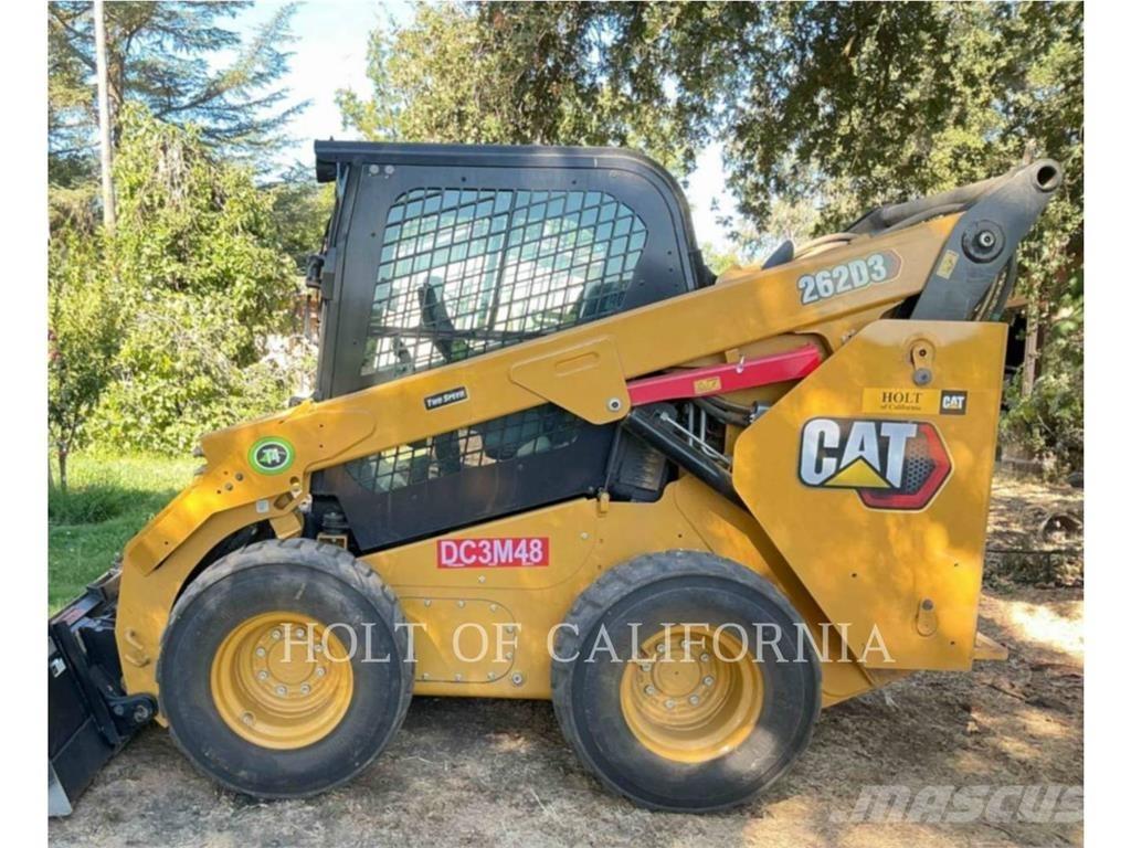 CAT 262D3 Krautuvai su šoniniu pasukimu