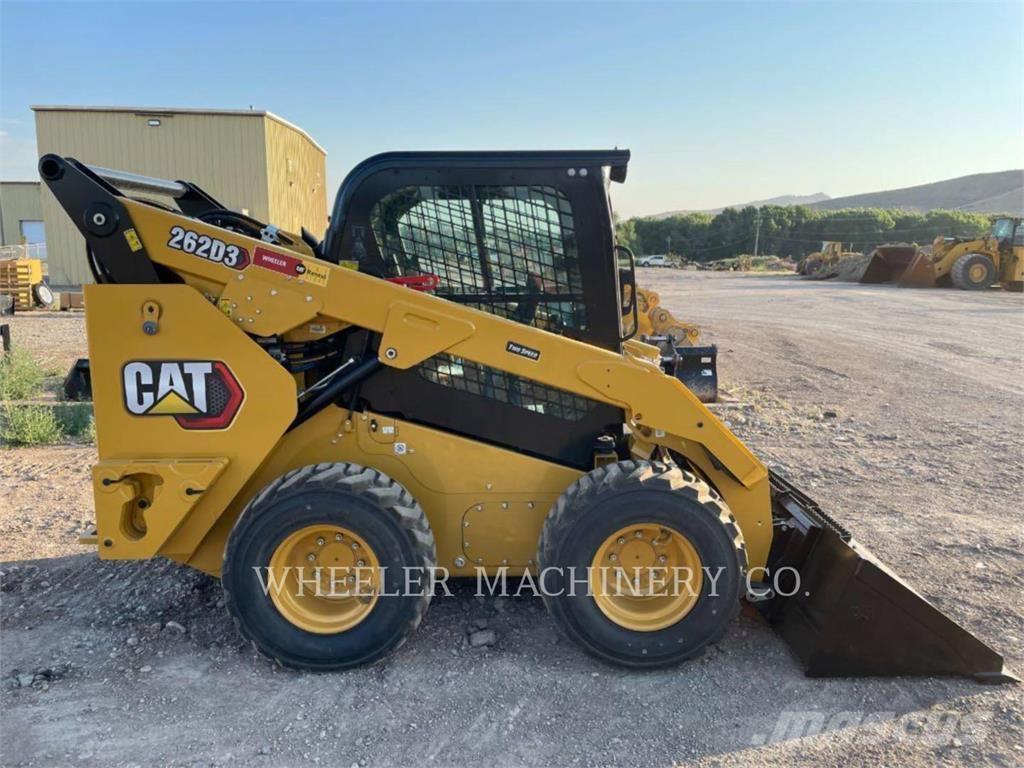 CAT 262D3 C3H2 Krautuvai su šoniniu pasukimu