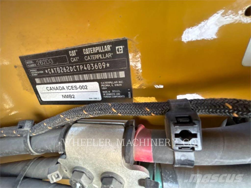 CAT 262D3 C3H2 Krautuvai su šoniniu pasukimu