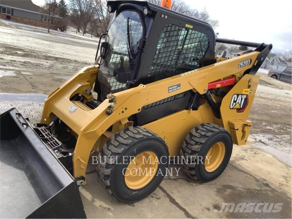 CAT 262D3 C3H3 Krautuvai su šoniniu pasukimu