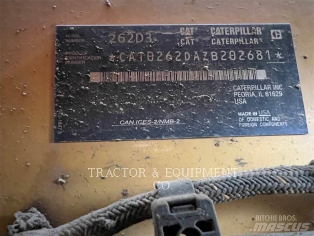 CAT 262D3 H2CB Krautuvai su šoniniu pasukimu