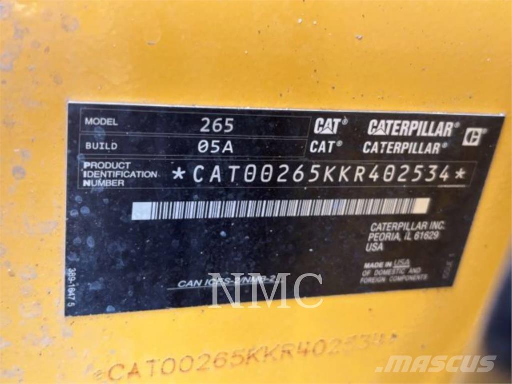 CAT 265-05 Vikšriniai krautuvai